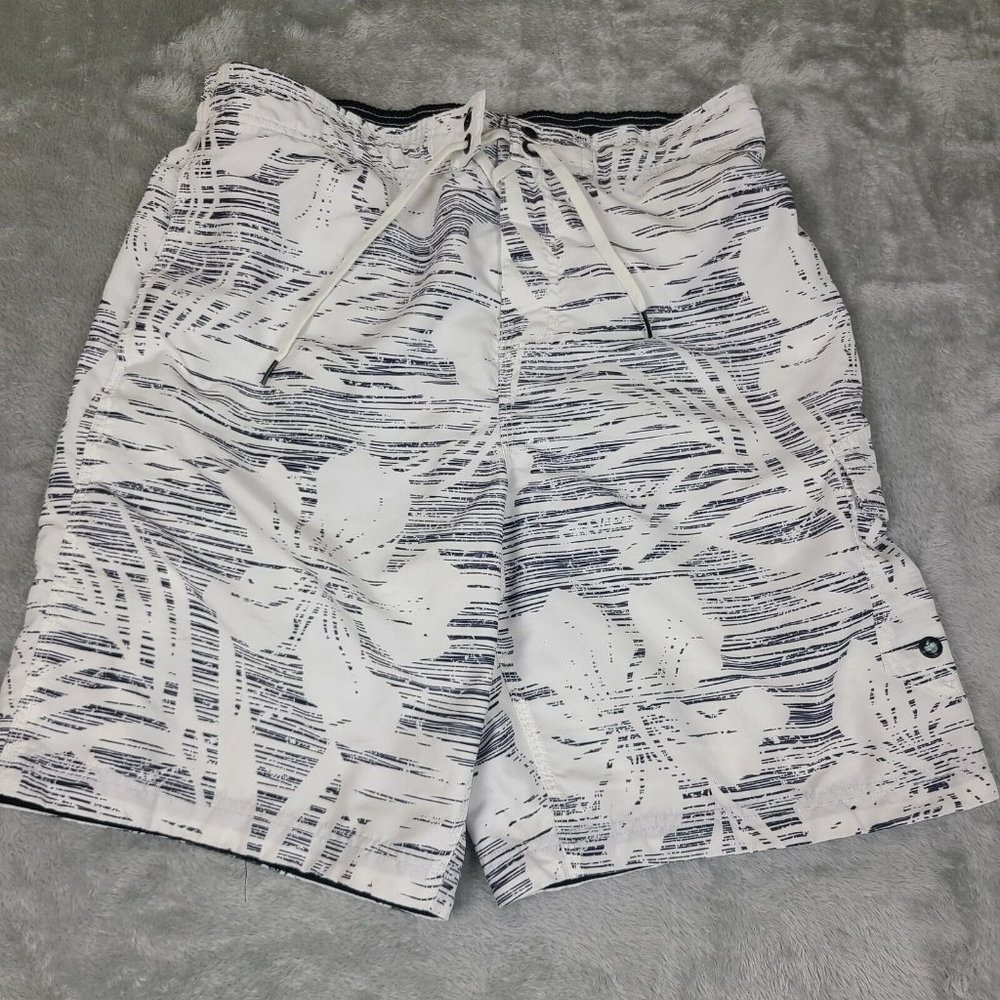 Speedo Floral Board Shorts  Men’s Size 34‎ Hibiscus Floral Pattern Swim Trunks